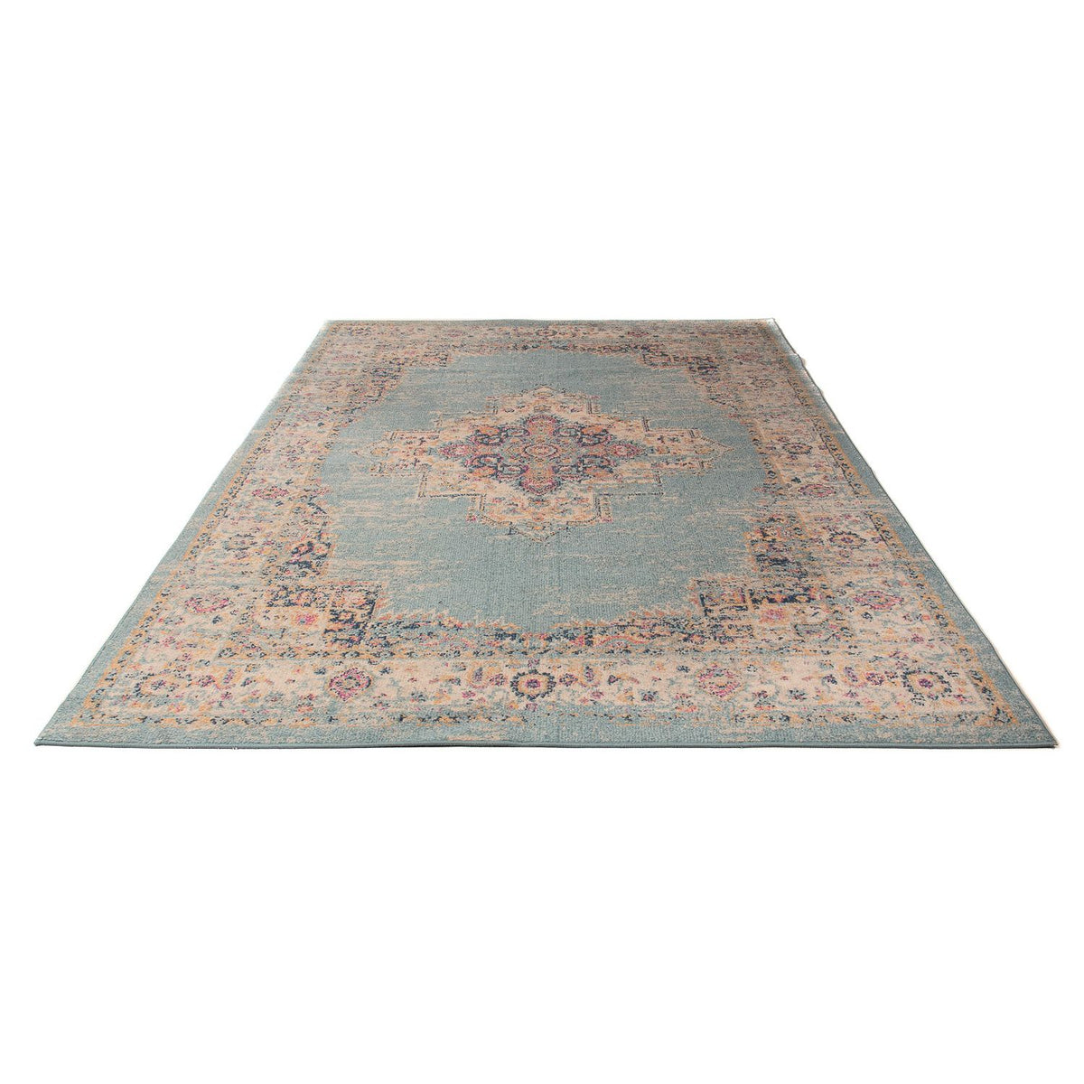 Tappeto moderno - 288 x 200 cm - blu chiaro