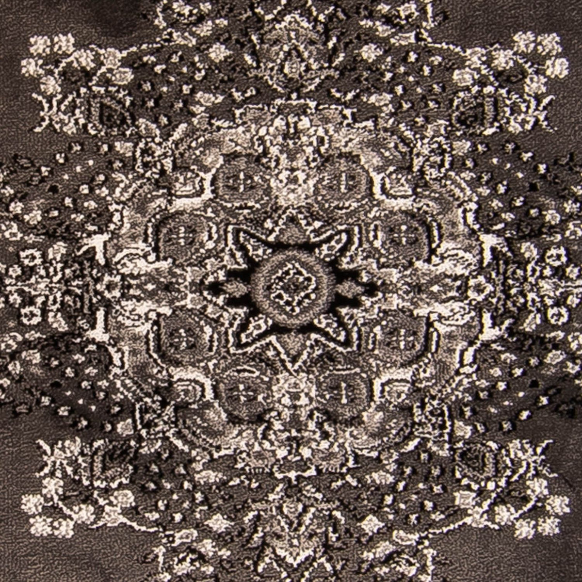 Tappeto moderno - 170 x 120 cm - marrone scuro