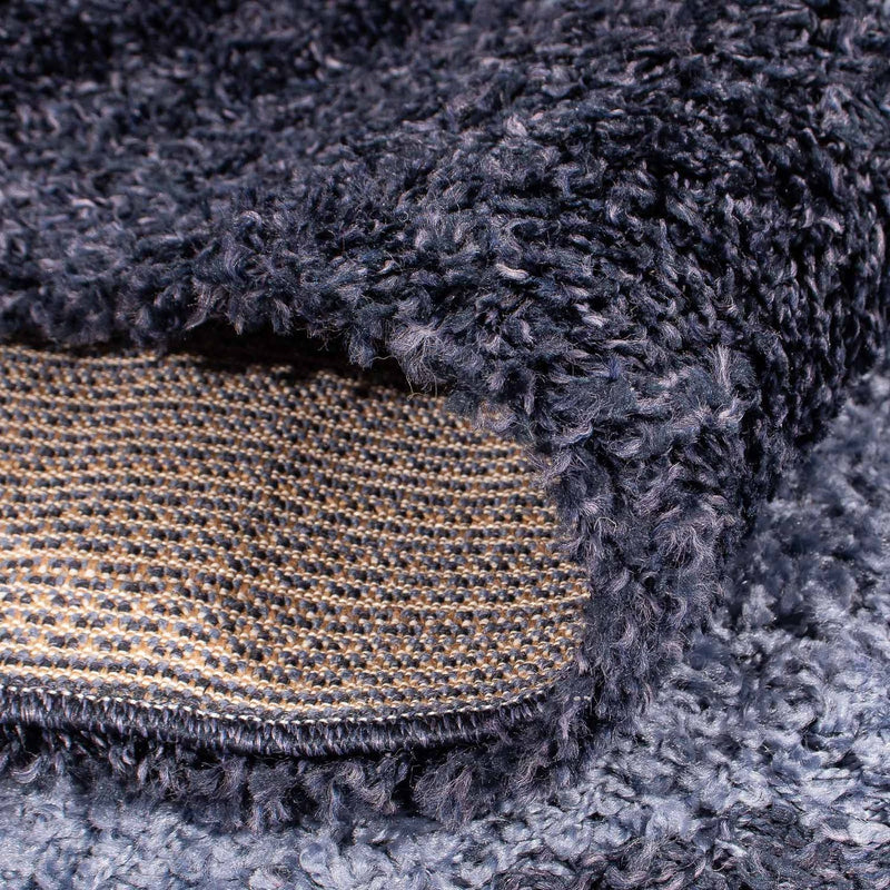Tappeto a pelo alto - 170 x 120 cm - blu scuro