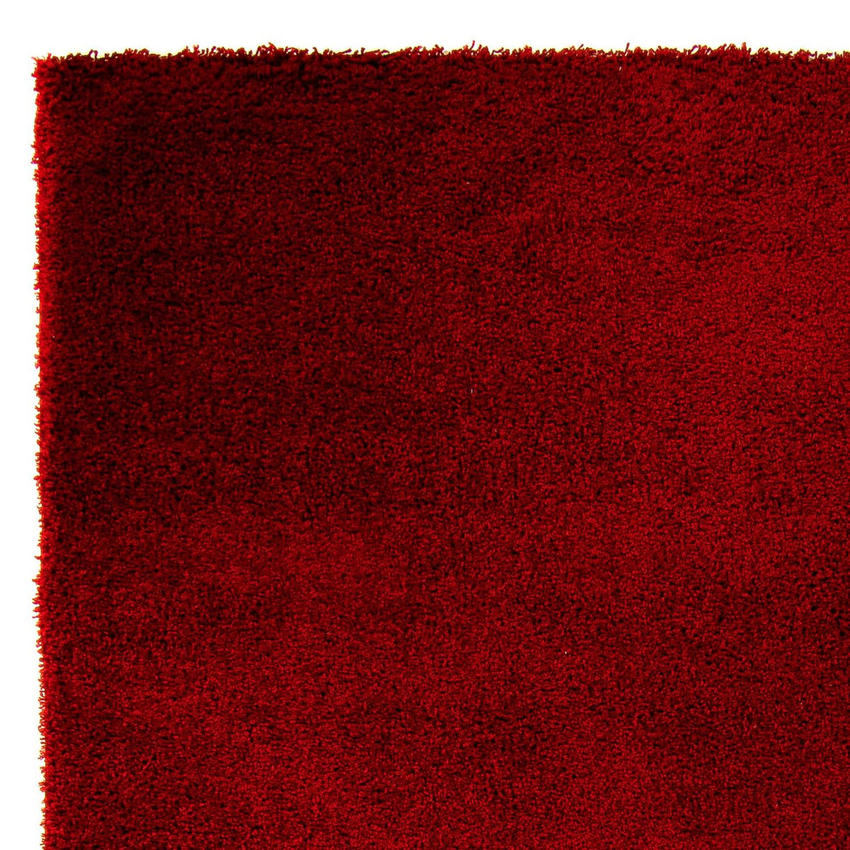 Tappeto a pelo alto - 290 x 200 cm - rosso scuro