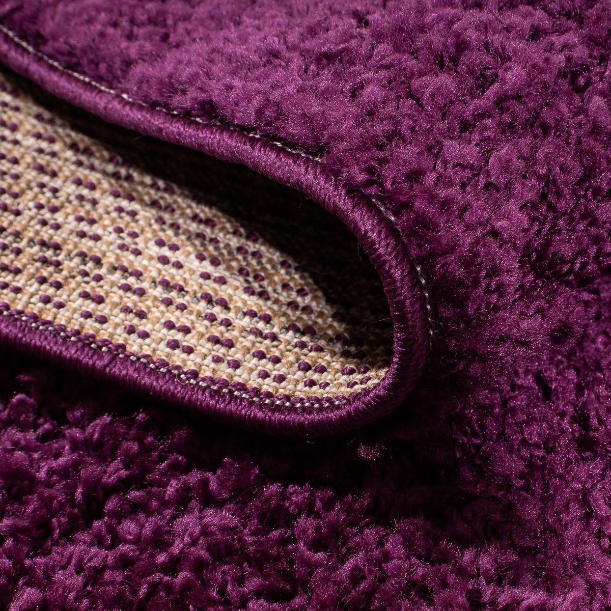 Tappeto a pelo alto - 150 x 80 cm - viola