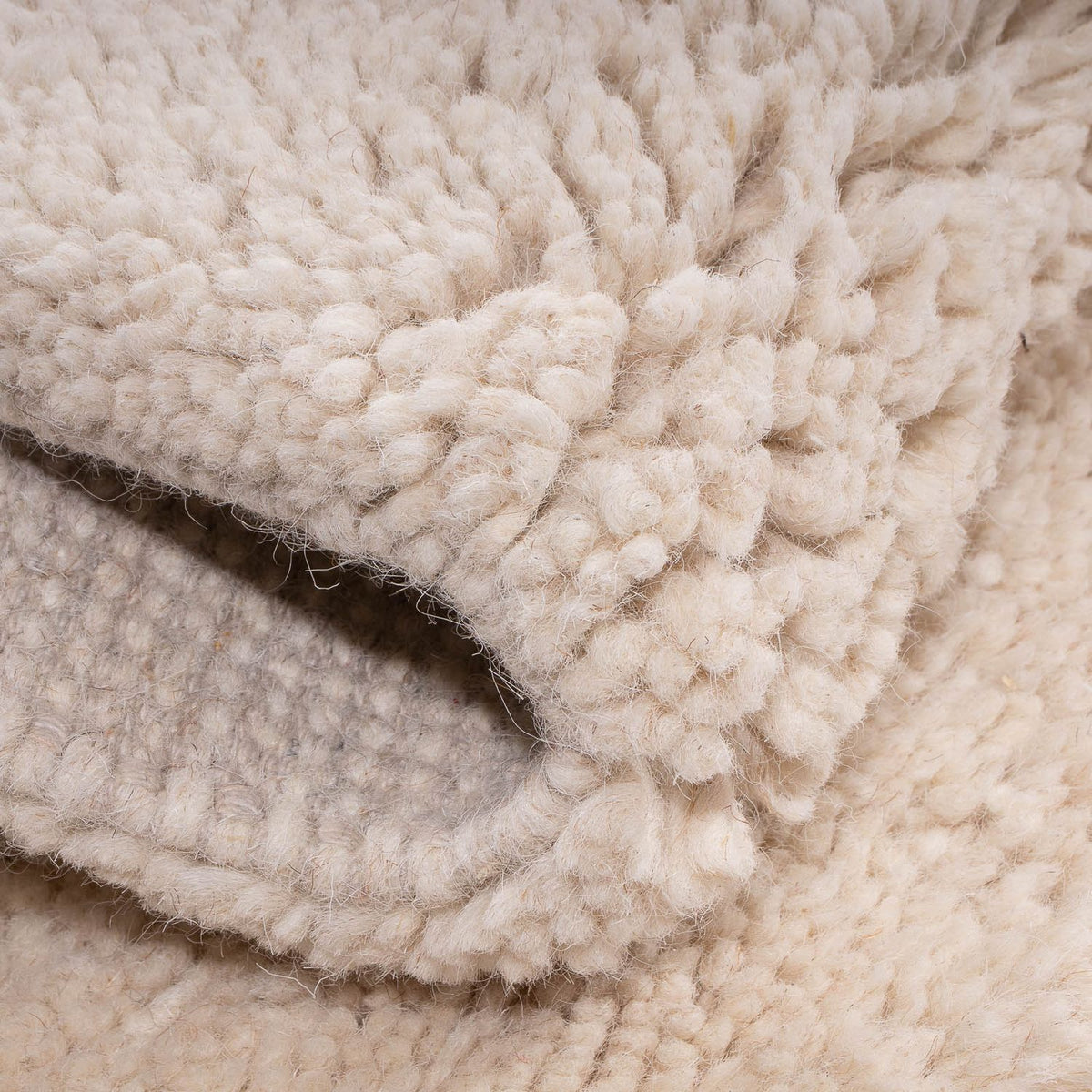 Tappeto berbero quadrato  - 120 x 120 cm - beige