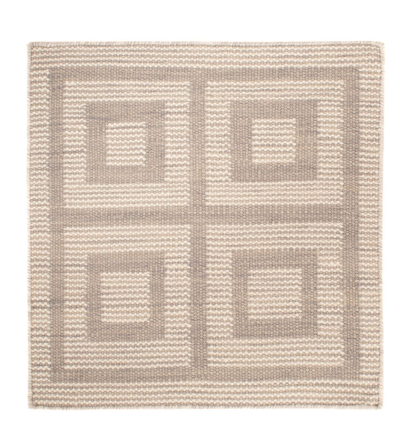 Tappeto Kelim - Tendenza quadrato  - 60 x 60 cm - beige