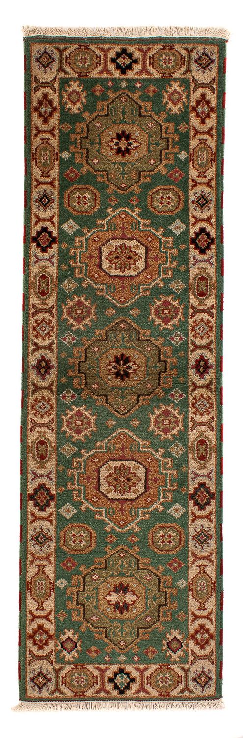 Tappeto corsia Tappeto Ziegler - Kazak - 205 x 62 cm - verde