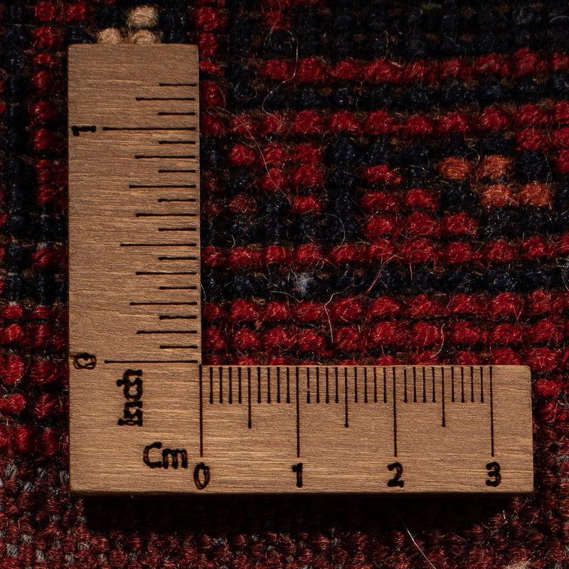 Tappeto corsia Tappeto afgano - 356 x 82 cm - rosso scuro