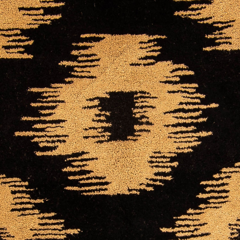 Tappeto di lana - 237 x 150 cm - blu scuro
