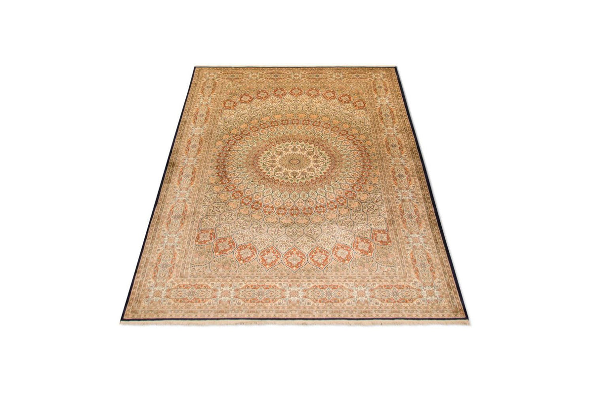 Tappeto di seta - Seta del Kashmir - 287 x 197 cm - multicolore