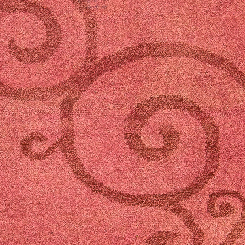 Tappeto di lana - 200 x 140 cm - rosso chiaro