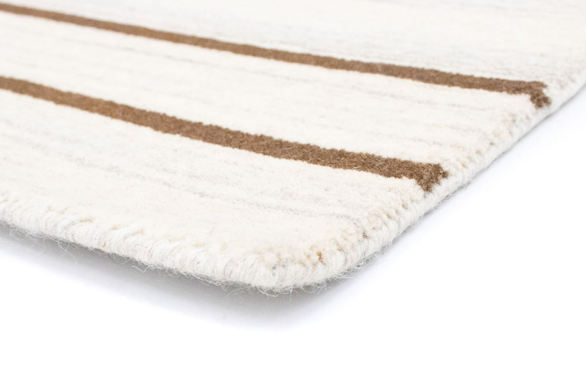 Tappeto di lana - 178 x 121 cm - beige