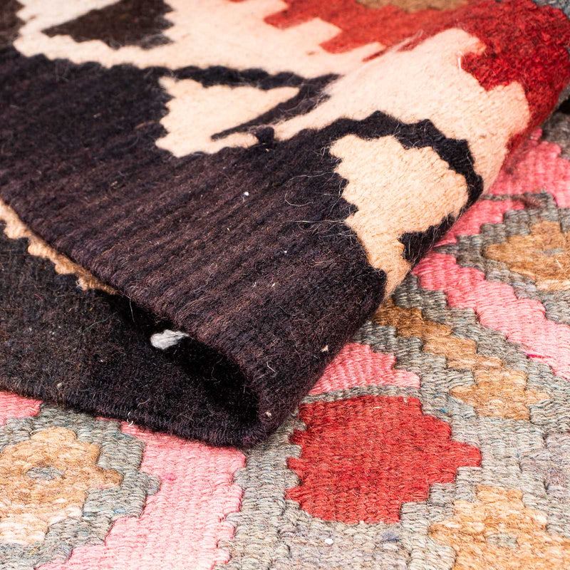 Tappeto corsia Tappeto Kelim - Vecchio - 360 x 145 cm - multicolore