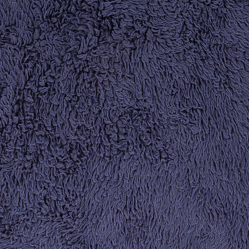 Tappeto a pelo alto rotondo  - 260 x 260 cm - blu scuro