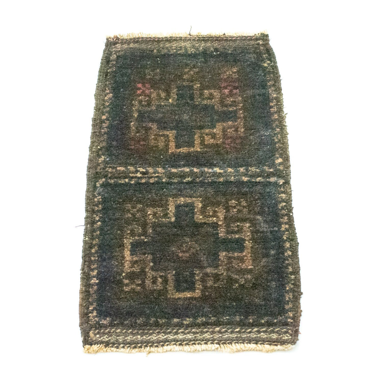 Tappeto afgano - 47 x 25 cm - blu