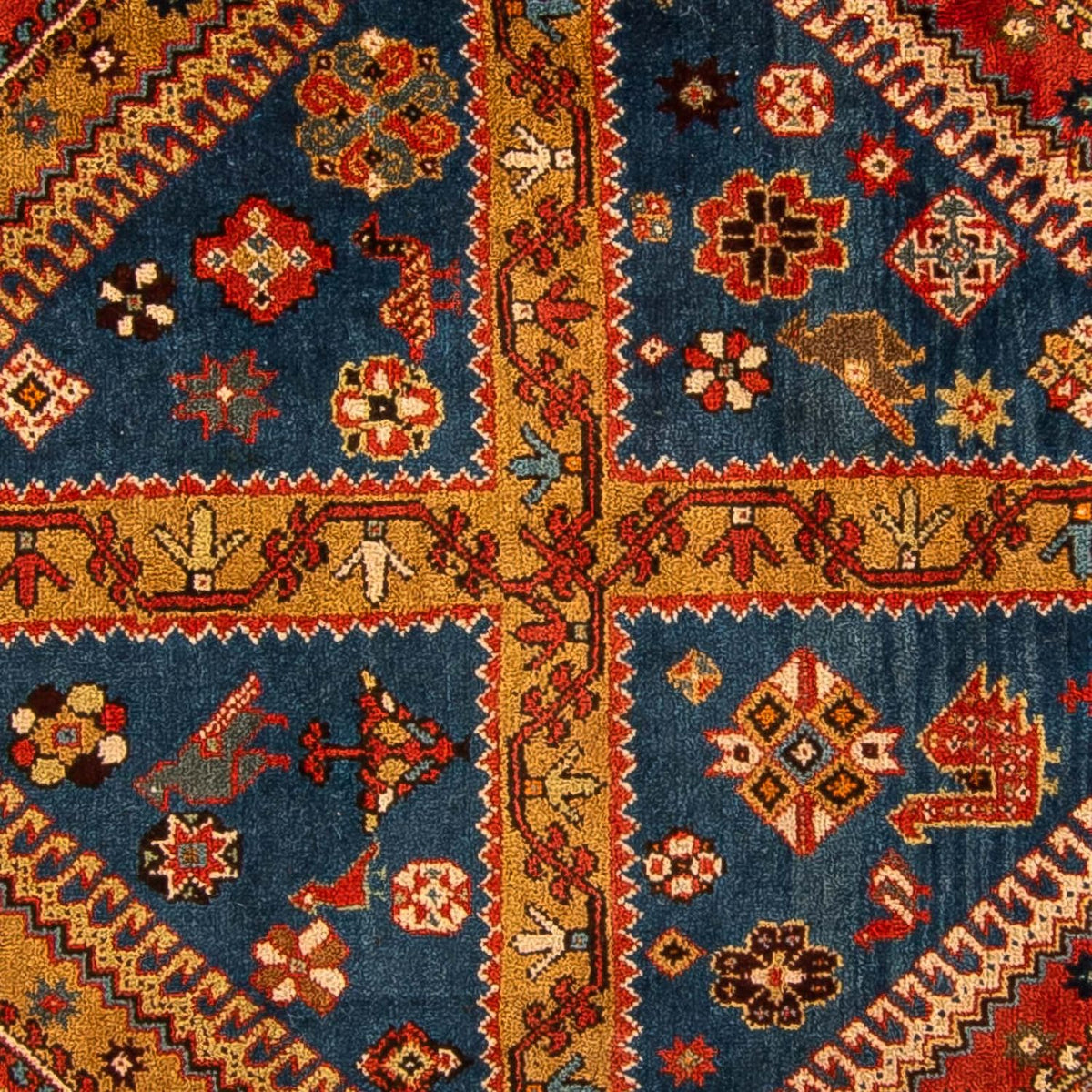 Tappeto Persero - Nomade - 210 x 180 cm - blu scuro