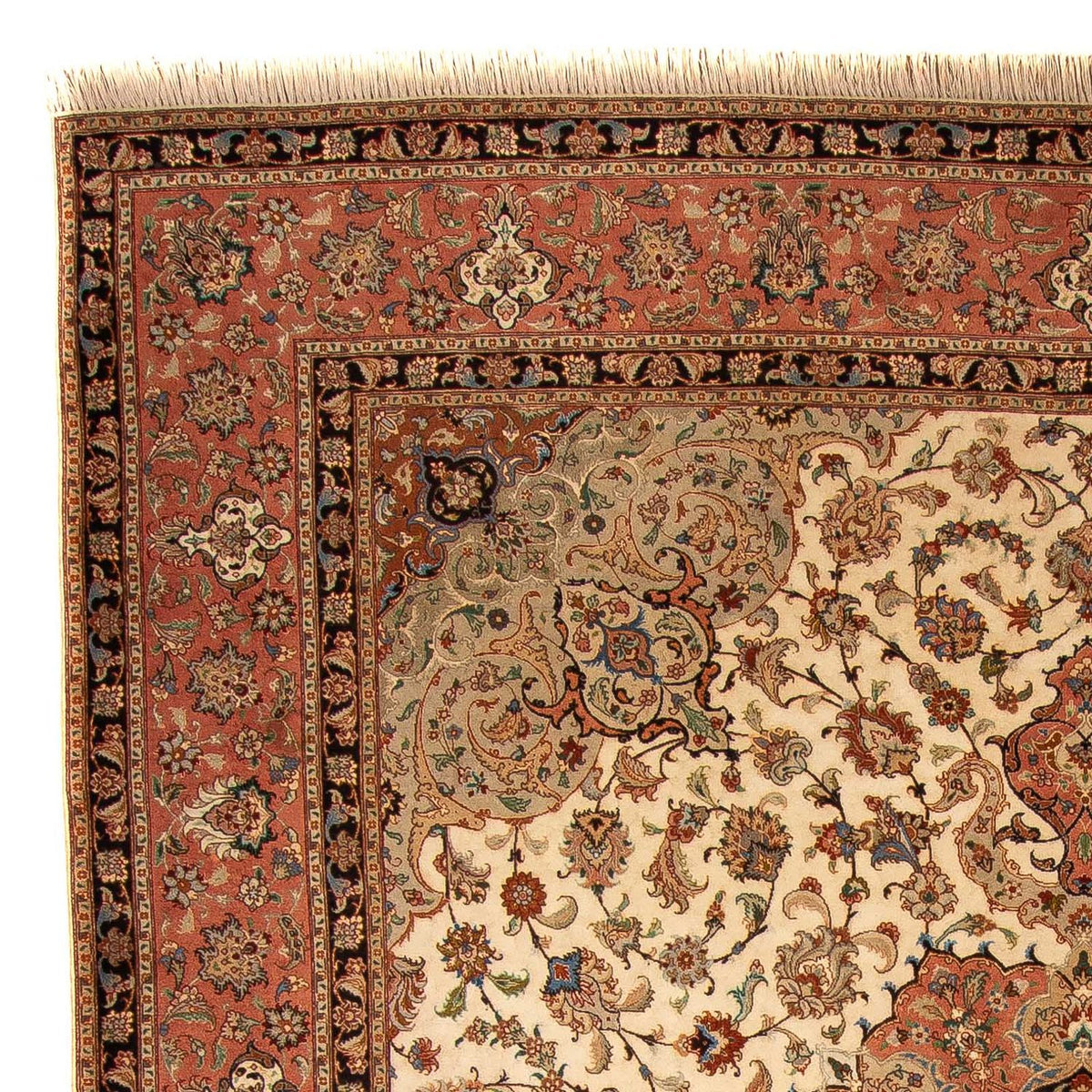 Tappeto Persero - Tabriz - Reale - 300 x 246 cm - beige