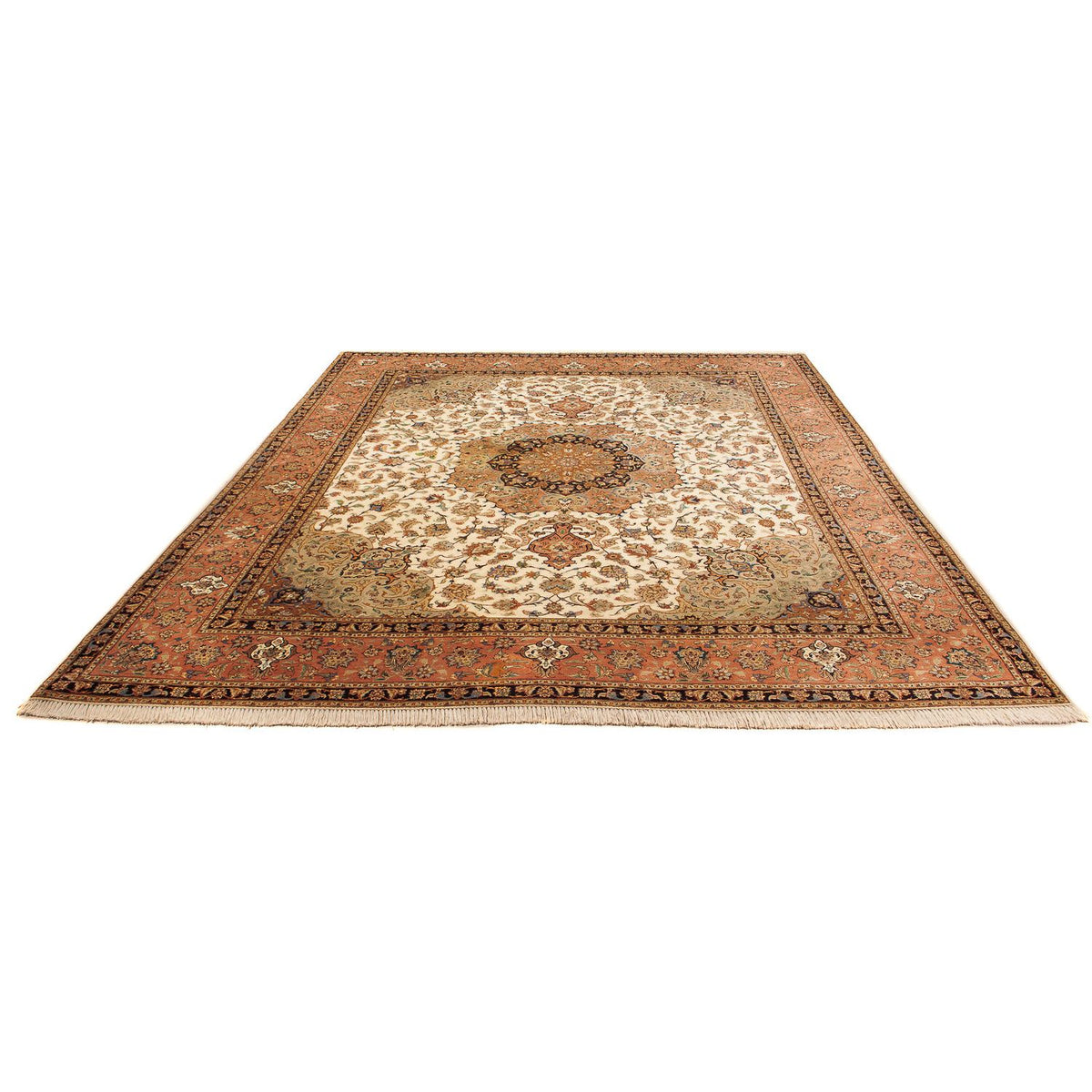 Tappeto Persero - Tabriz - Reale - 300 x 246 cm - beige