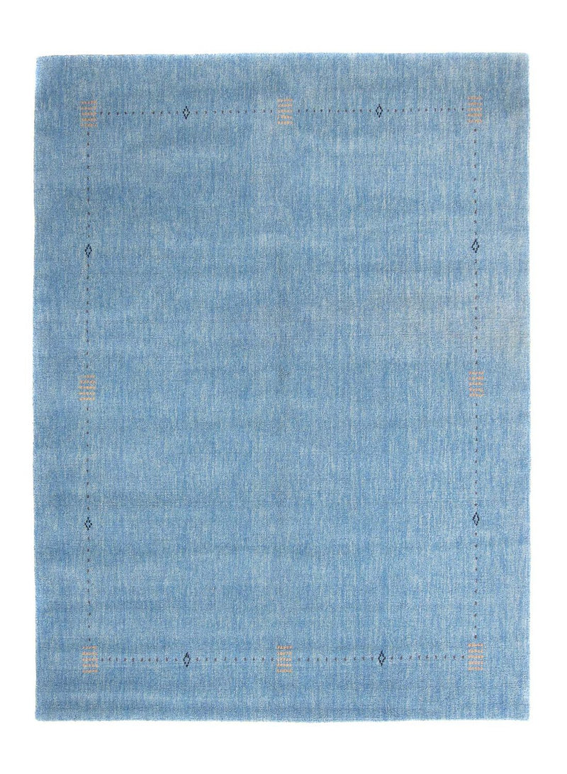 Tappeto Gabbeh - Indus - 222 x 136 cm - blu