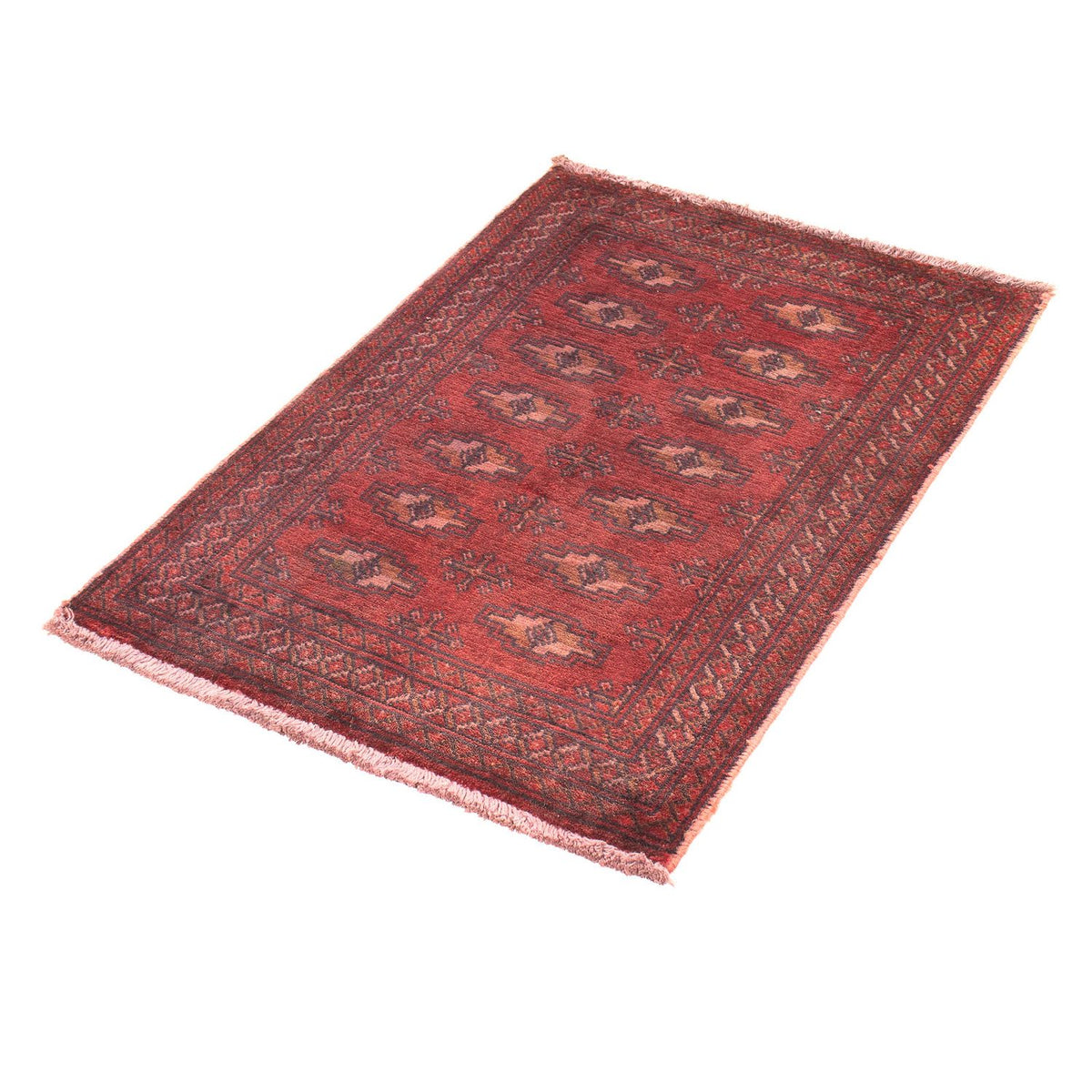Tappeto Pakistani - 86 x 60 cm - rosso scuro