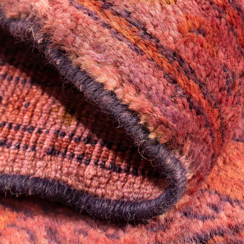 Tappeto Turkaman - 80 x 67 cm - rosso chiaro