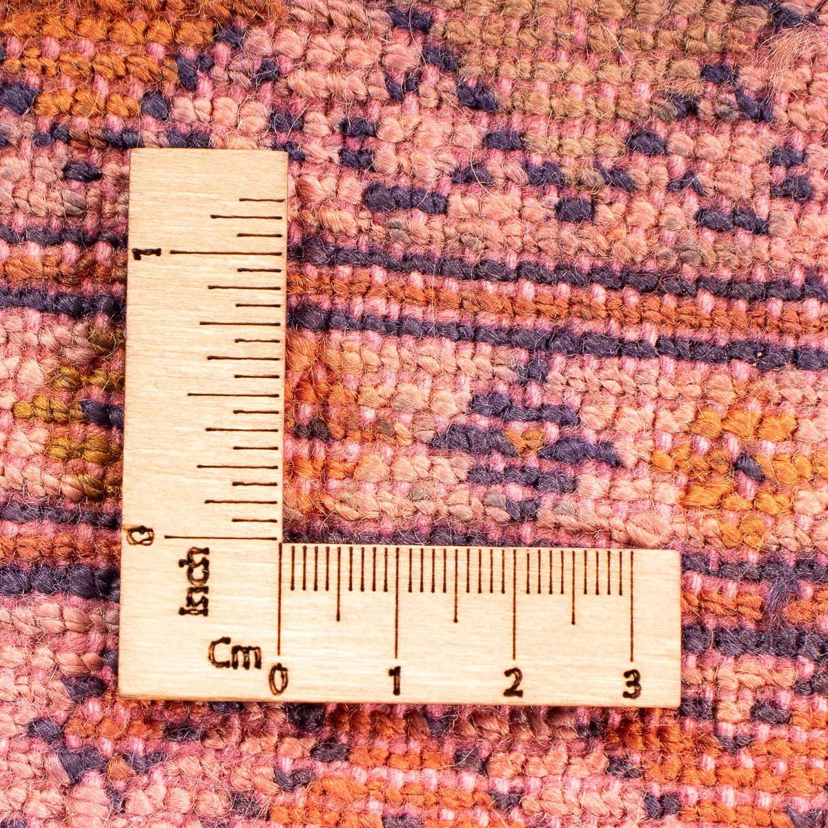 Tappeto Turkaman - 80 x 67 cm - rosso chiaro