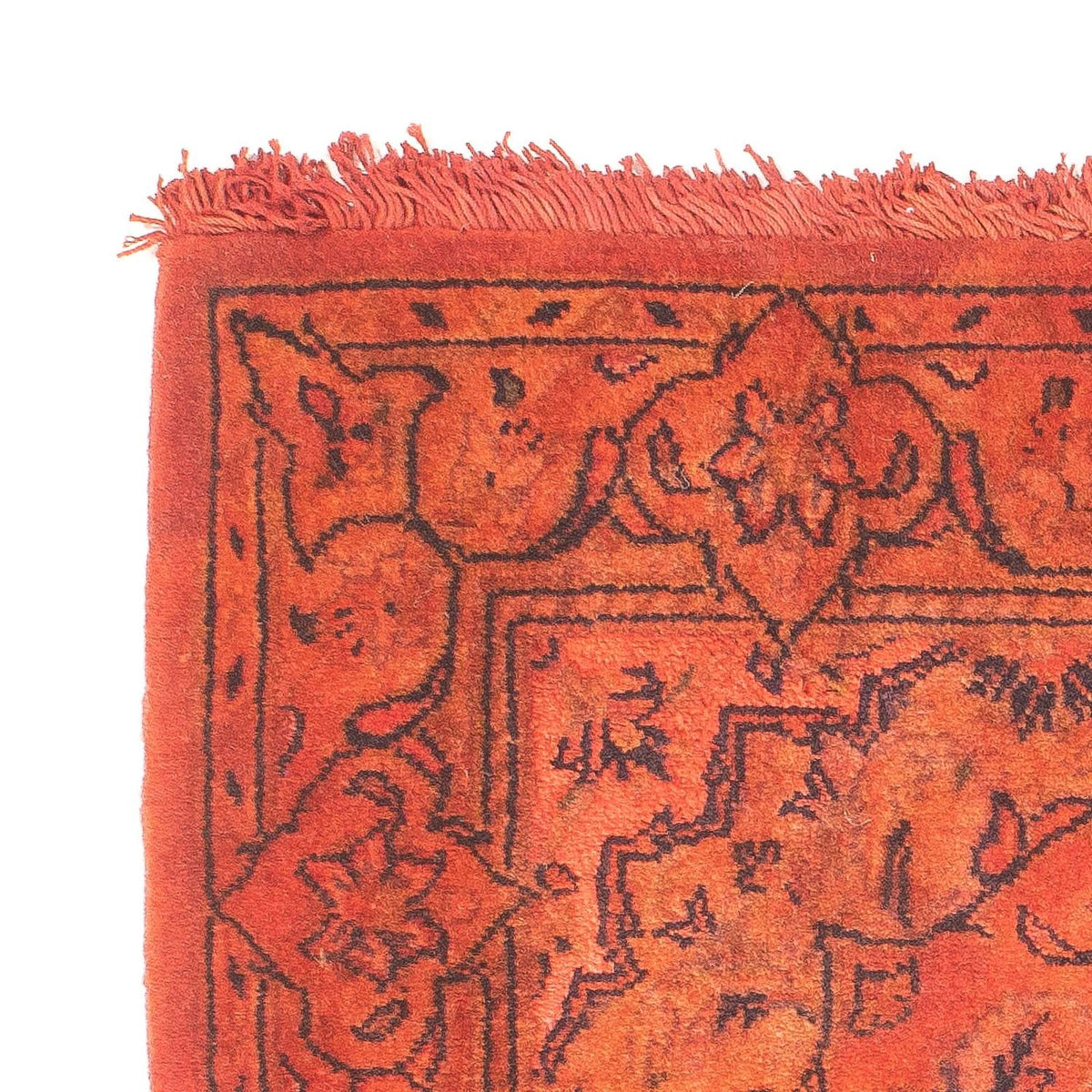 Tappeto Persero - Keshan - 95 x 70 cm - ruggine