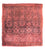 Tappeto Persero - Classico quadrato - 72 x 67 cm - rosso chiaro
