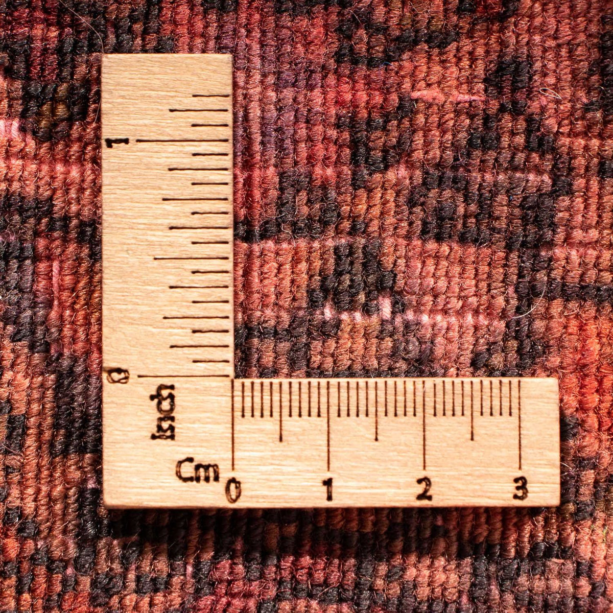 Tappeto Persero - Classico quadrato  - 72 x 67 cm - rosso chiaro