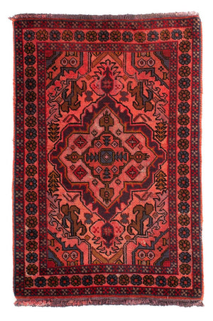 Tappeto Persero - Nomade - 100 x 66 cm - rosso chiaro