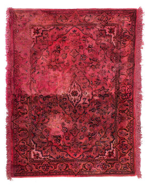Tappeto Persero - Keshan - 96 x 70 cm - rosso chiaro