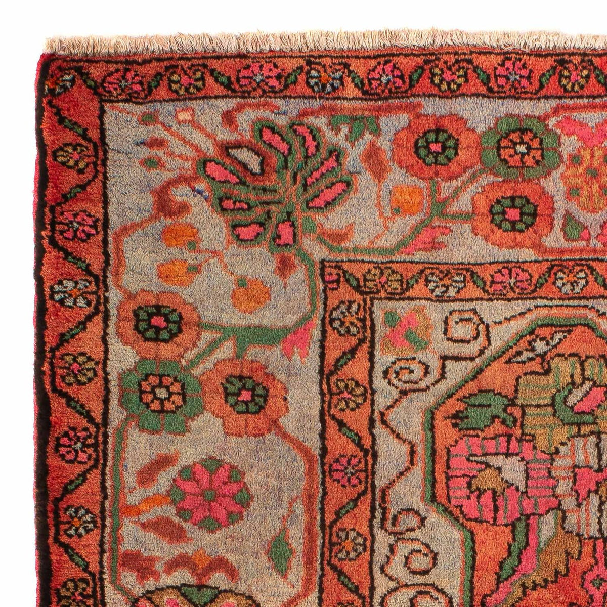 Tappeto Persero - Nomade - 124 x 80 cm - rosso chiaro