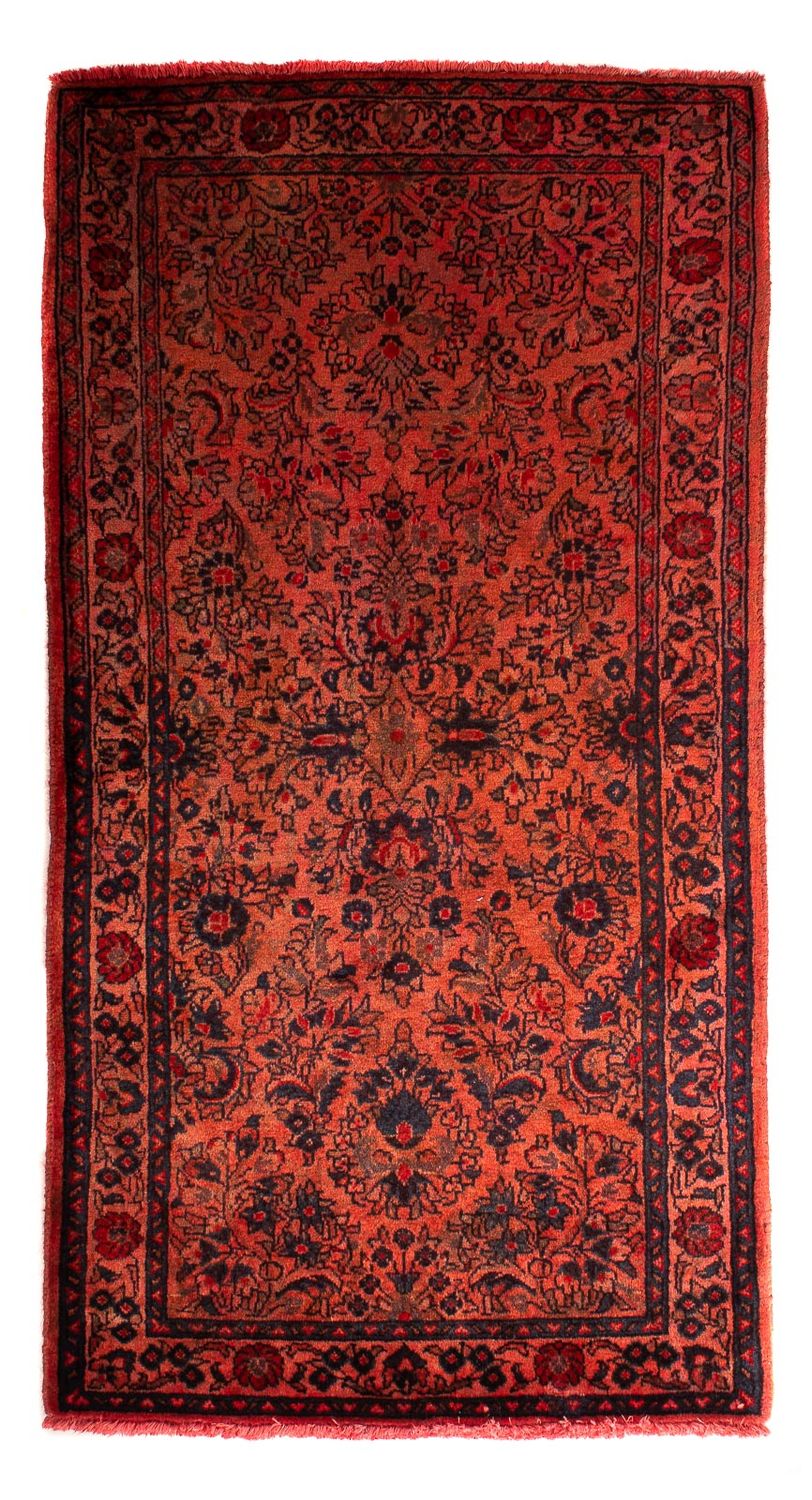 Tappeto Persero - Classico - 132 x 68 cm - rosso scuro