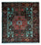 Tappeto Persero - Nomade quadrato - 108 x 101 cm - multicolore