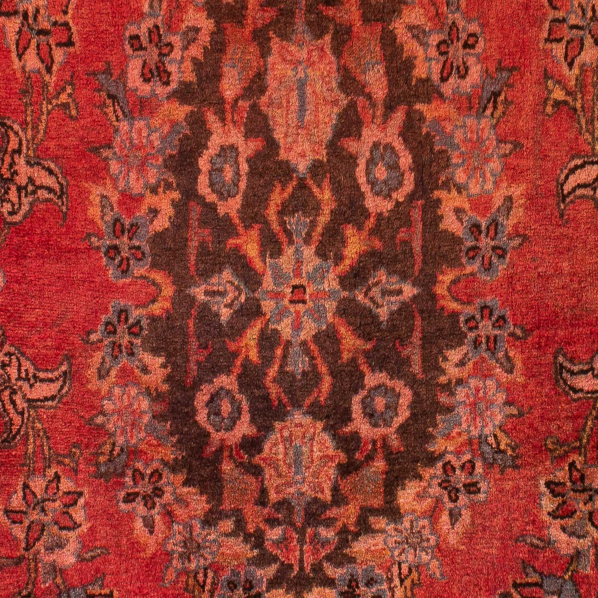 Tappeto Persero - Classico - 144 x 75 cm - rosso scuro