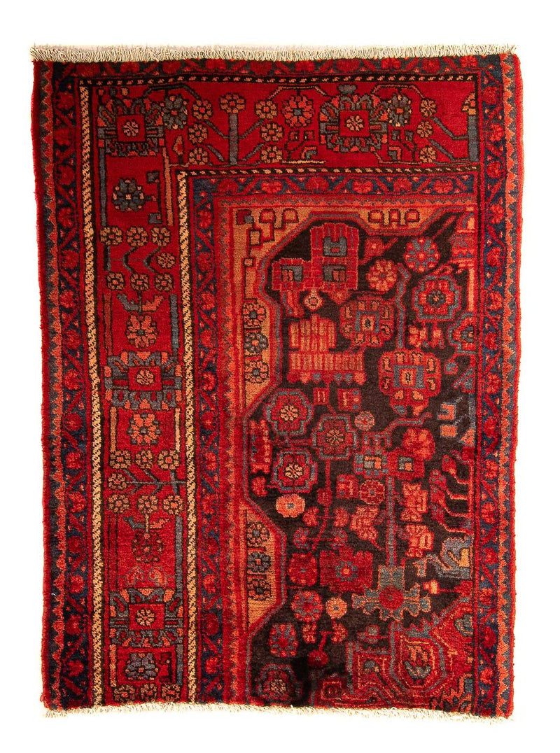 Tappeto Persero - Nomade - 132 x 95 cm - rosso scuro