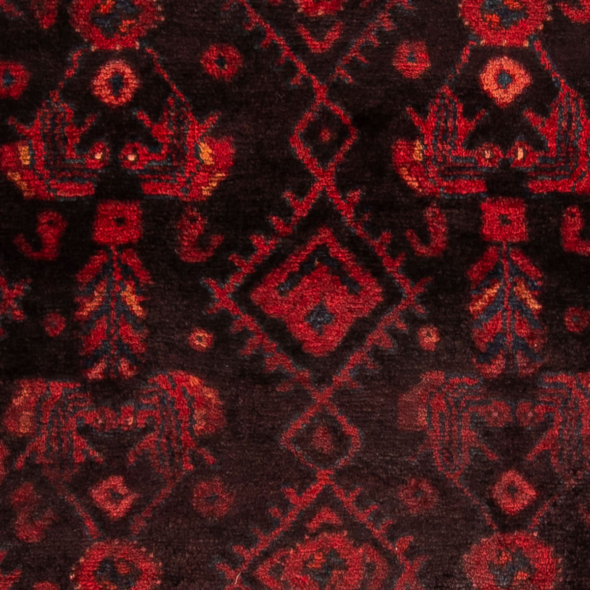 Tappeto Persero - Nomade - 170 x 109 cm - rosso scuro