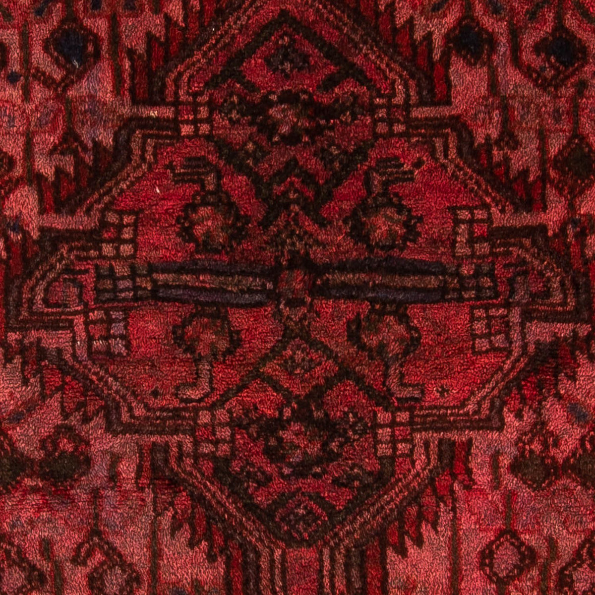 Tappeto Persero - Nomade - 173 x 104 cm - rosso scuro
