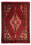 Tappeto Persero - Nomade - 150 x 100 cm - rosso scuro