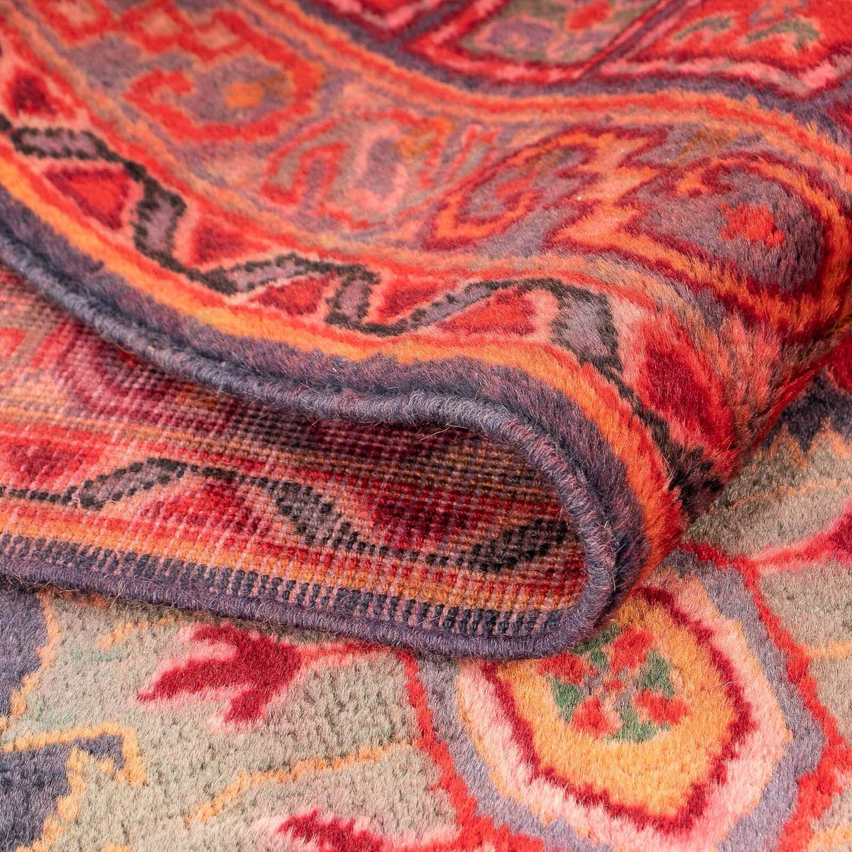 Tappeto Belutsch - 154 x 78 cm - rosso scuro