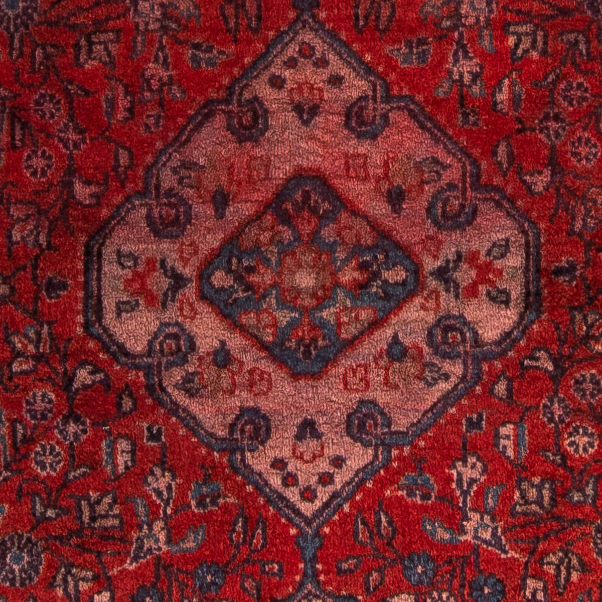 Tappeto Persero - Nomade - 150 x 107 cm - rosso scuro