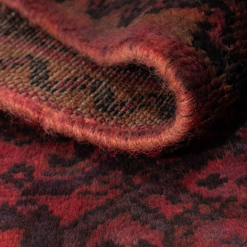 Tappeto Persero - Nomade - 160 x 98 cm - rosso scuro