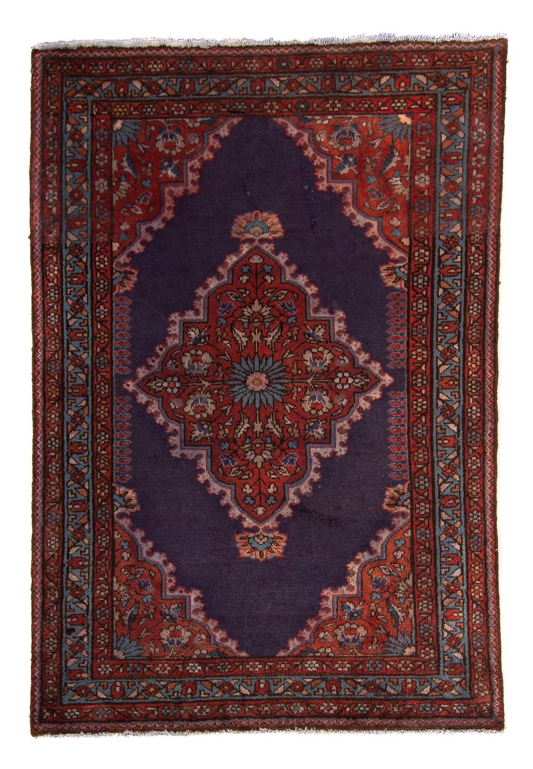 Tappeto Persero - Nomade - 150 x 105 cm - blu scuro