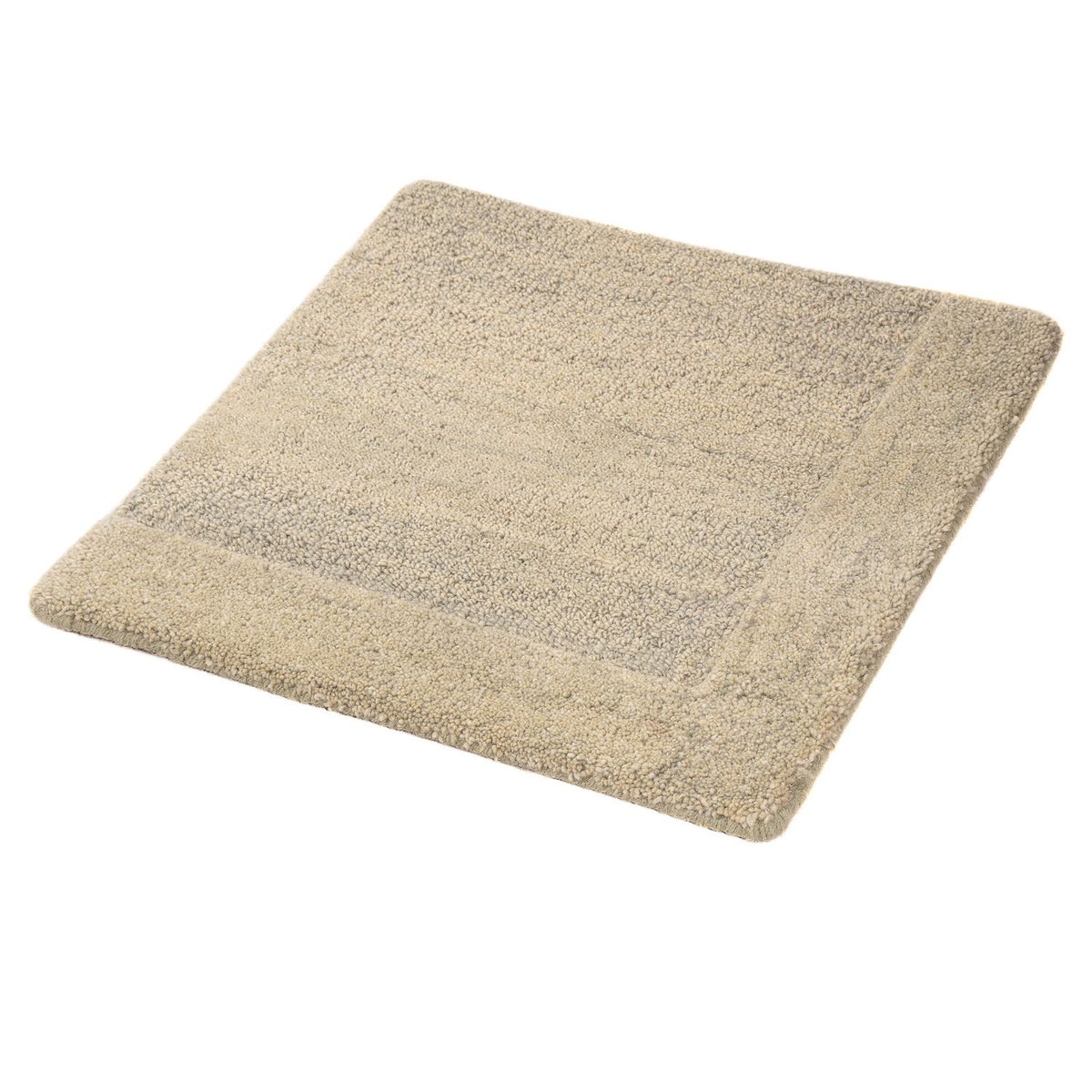 Tappeto di lana quadrato  - 47 x 47 cm - multicolore