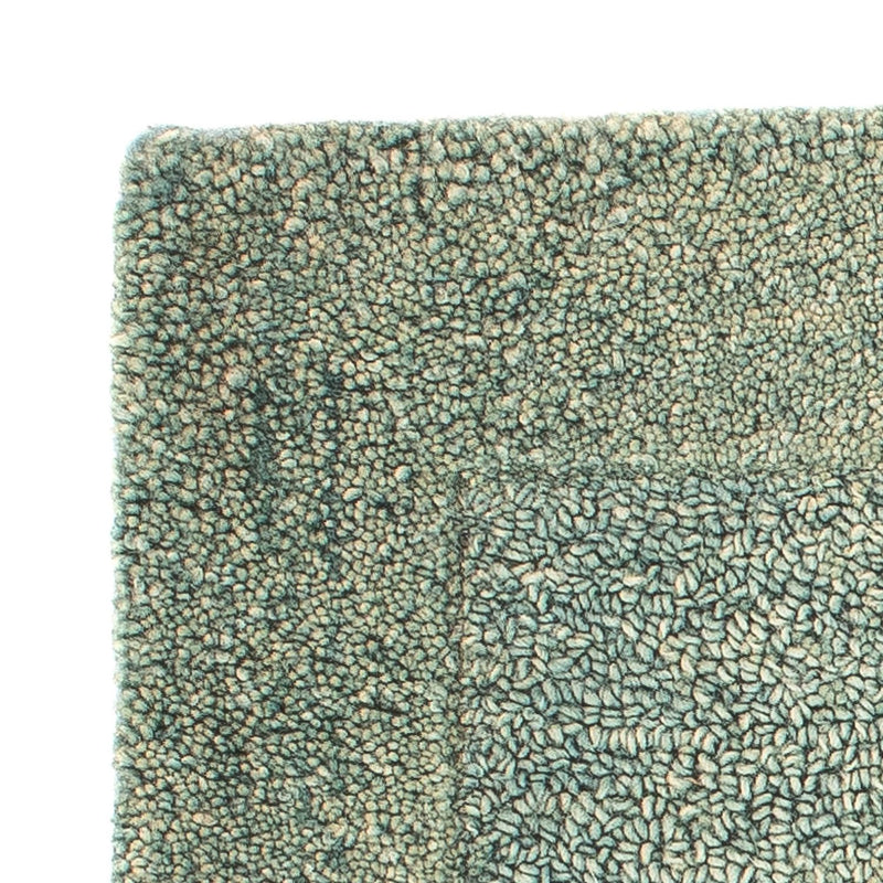 Tappeto di lana quadrato  - 47 x 47 cm - verde