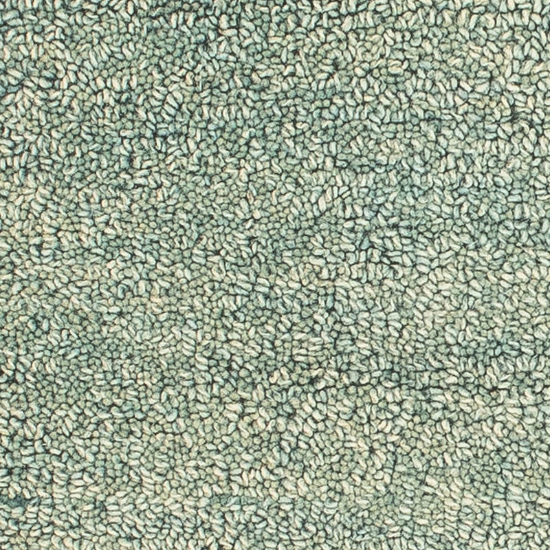 Tappeto di lana quadrato  - 47 x 47 cm - verde