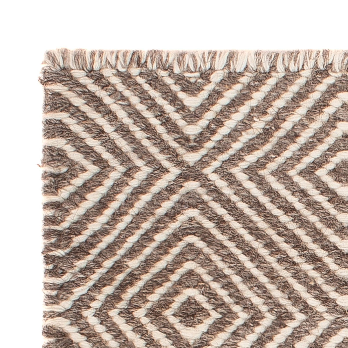 Tappeto Kelim - Tendenza quadrato  - 45 x 45 cm - multicolore