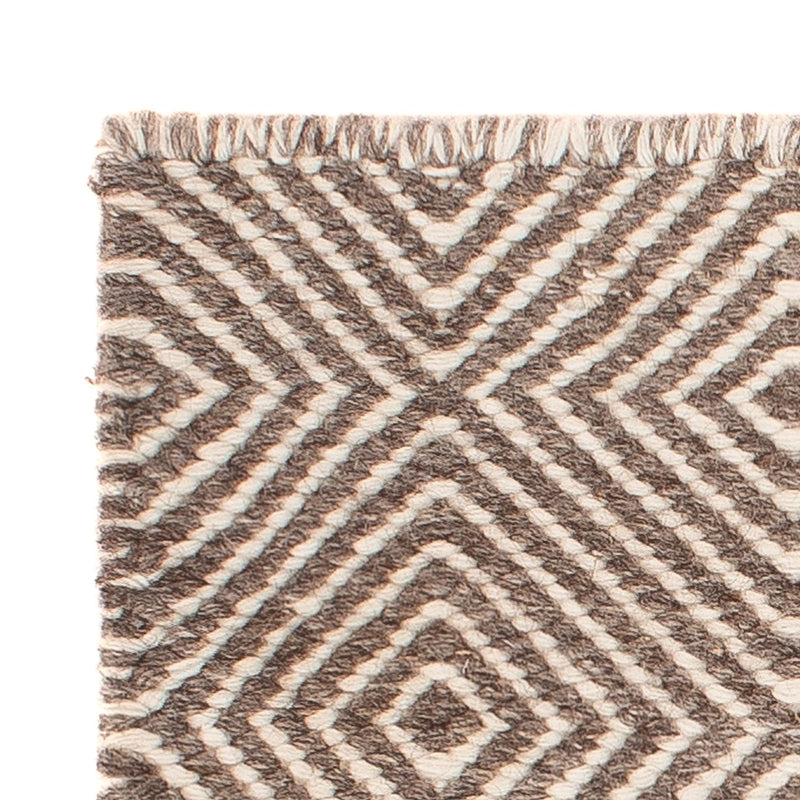 Tappeto Kelim - Tendenza quadrato  - 45 x 45 cm - multicolore