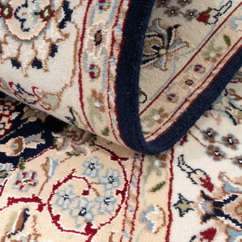 Tappeto orientale - Nain - Indus - 200 x 134 cm - blu scuro