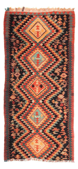 Tappeto Kelim - Vecchio - 260 x 130 cm - multicolore