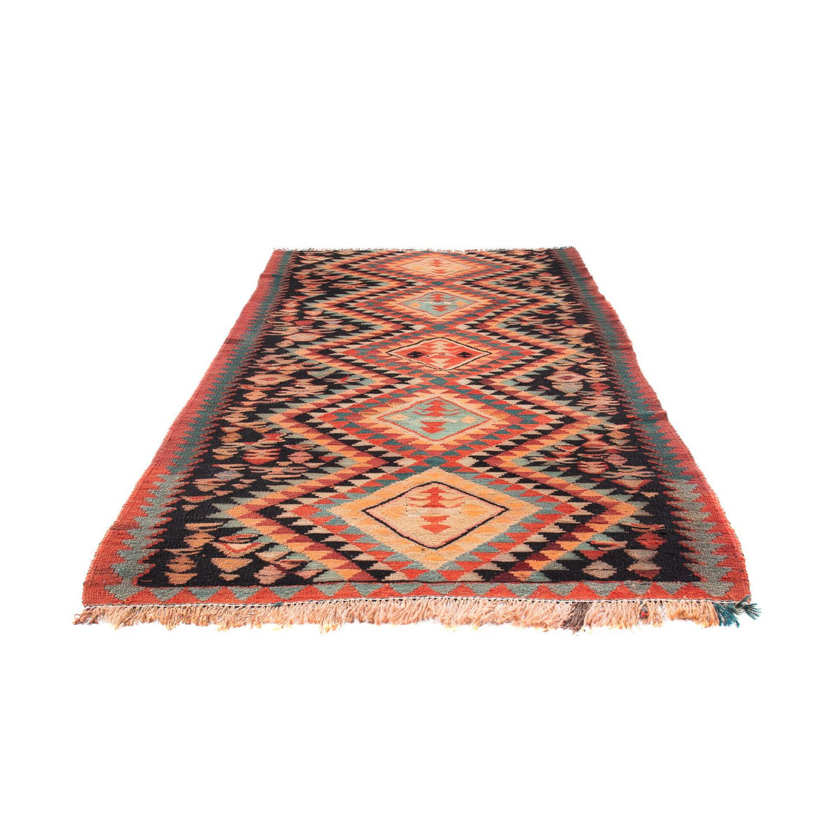 Tappeto Kelim - Vecchio - 260 x 130 cm - multicolore