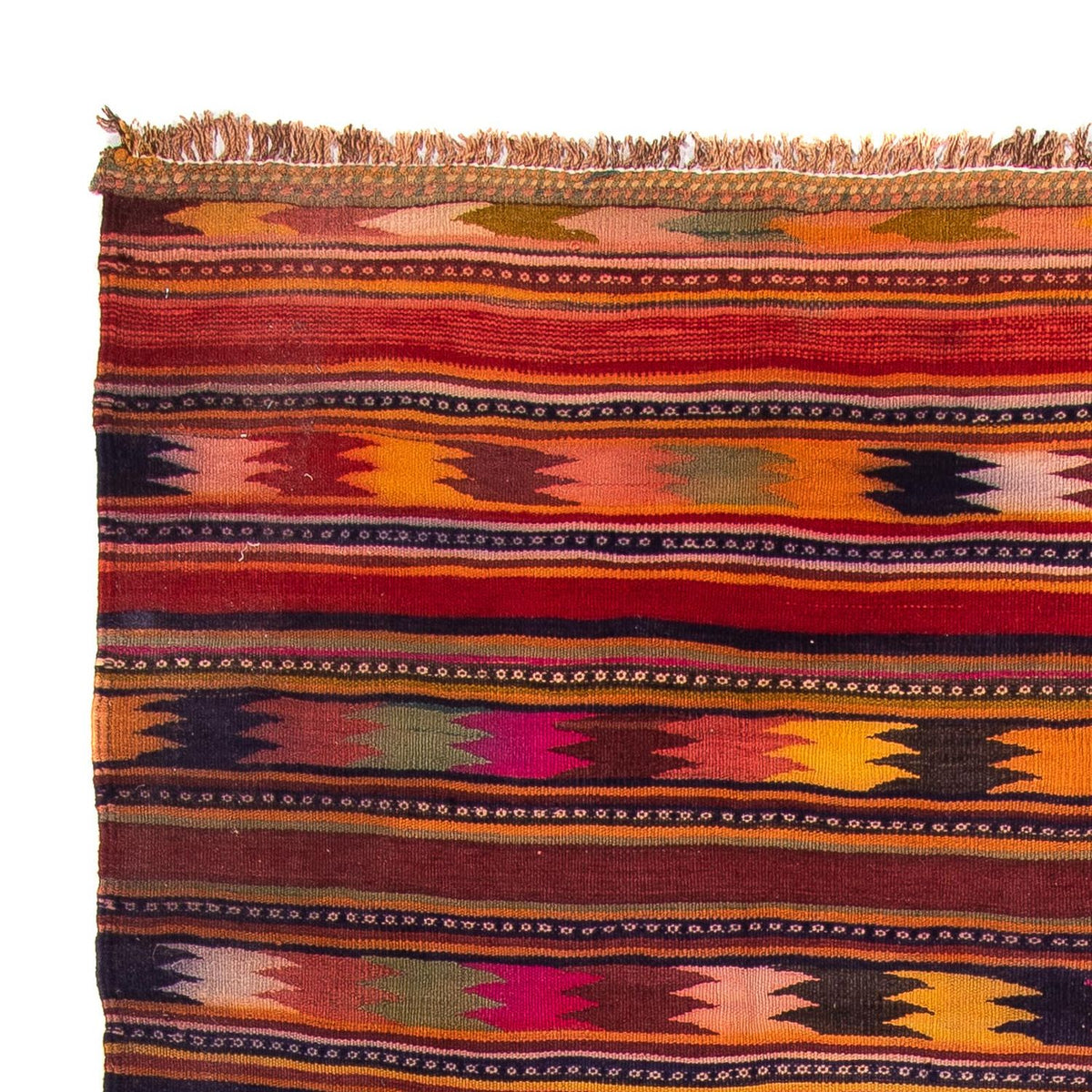 Tappeto Kelim - Vecchio - 260 x 195 cm - multicolore