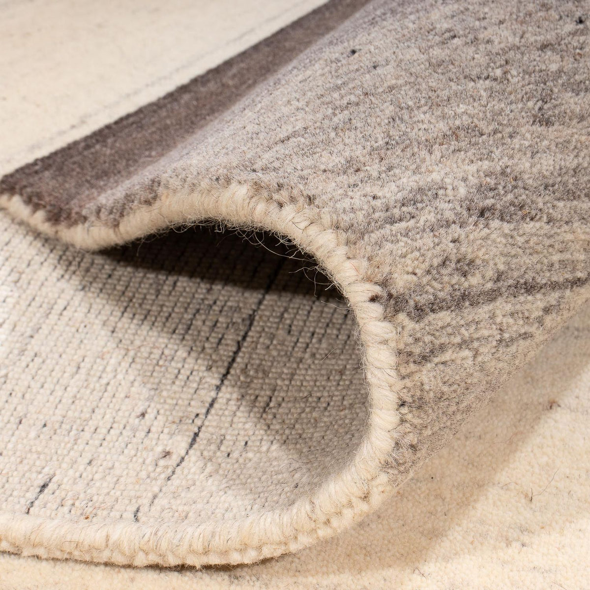 Tappeto Gabbeh - Loribaft Softy - 235 x 172 cm - beige